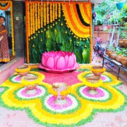 Traditional Flowers Decorations For Haldi in Bangalore