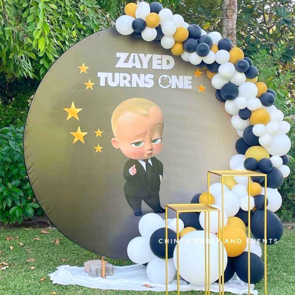 Boss Baby Theme Birthday Decoration