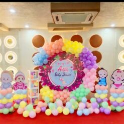 Baby Shower Backdrop Balloon Decoration
