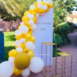 Balloon Decorations For Mother's Birthday