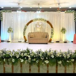 Flower Ring Decorations For Engagement Ceremony