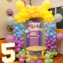 Rainbow Theme Birthday Decoration