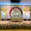 Stylish Flower Decorations For Engagement Ceremony