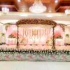 Wedding Reception Stage Flower Reception