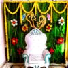 Banana Leaves And Flowers Decorations For Baby Shower