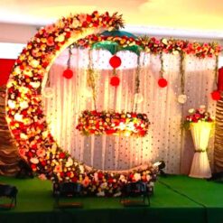 Cradle Flowers Decorations For Naming Ceremony