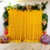Flower Decorations For Mehndi At Home