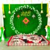 Flowers Decorations For Mehndi At Home