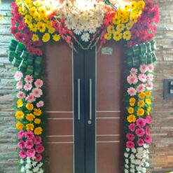 Housewarming Flowers Decoration For Main Door