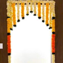 Simple Marigold Flower Decorations For Housewarming