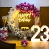 Balloon Ring Decoration For 23rd Birthday