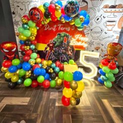 Avengers Theme Birthday Decorations