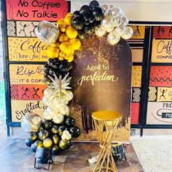 Balloon Decorations For Father's Birthday