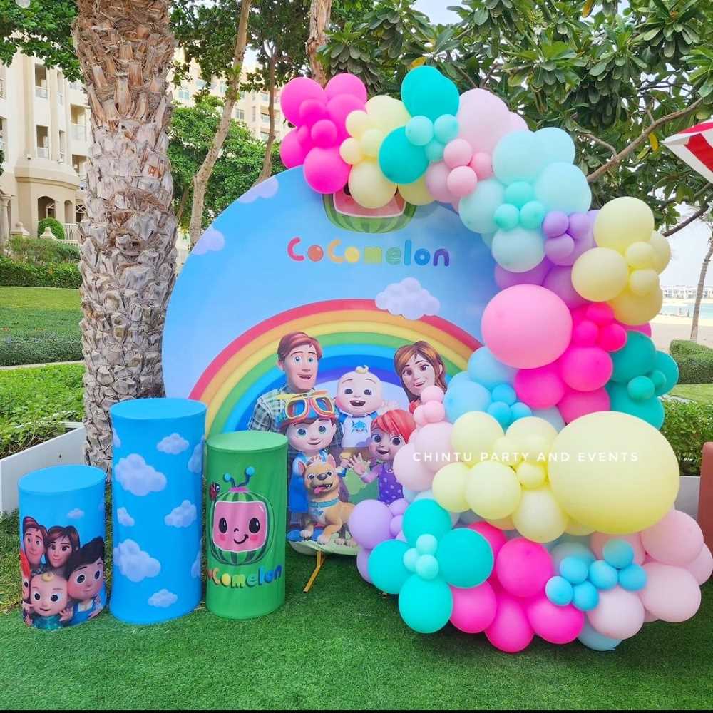 Cocomelon 1st Birthday Decorations