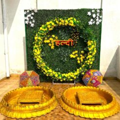 Flowers Decorations For Haldi Ceremony At Home