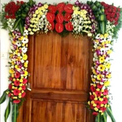 House Warming Flower Decoration For Flat