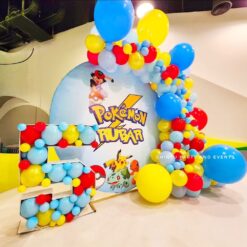 Pokemon Themed Birthday Decoration