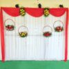 Simple Engagement Decorations At Home With Flowers