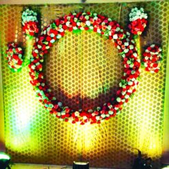 Simple Flower Decoration For Engagement At Home