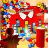 Spiderman Theme Birthday Decorations