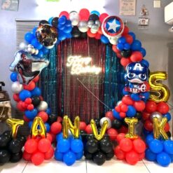 Avengers Theme Balloon Decorations In Bangalore