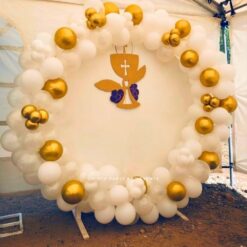 Balloon Decorations For Baptism Ceremony