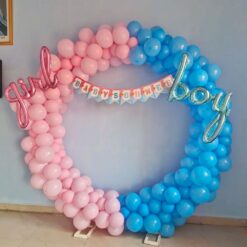 Balloon Ring Decorations For Baby Shower
