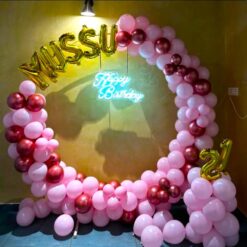 Balloons Decorations For Girlfriend Birthday