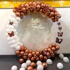 Better Together Balloon Ring Decorations In Bangalore