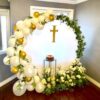 Elegant Flower Decorations For First Holy Communion