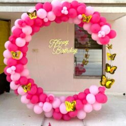 Simple Balloon Ring Decorations At Home