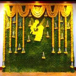 Coconut Leaves & Flower Decorations For Baby Shower in Bangalore