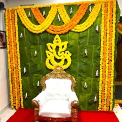 Flowers Decorations For Half Saree Ceremony