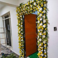 Housewarming Flowers Decoration For Home Door