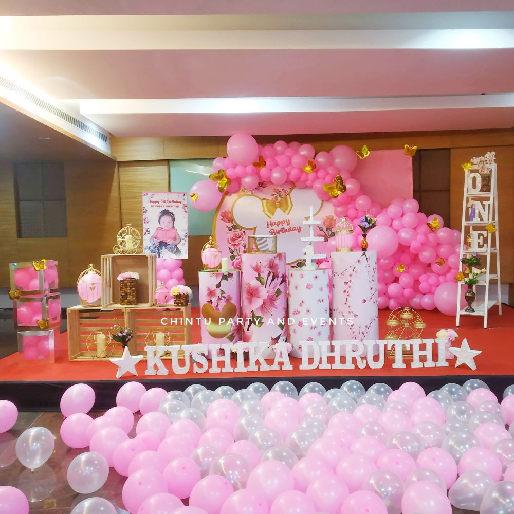 1st Birthday Decorations For Baby Girl