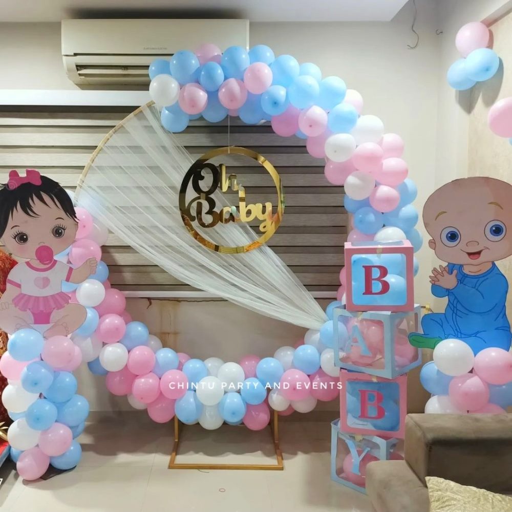 Baby Shower Decorations In Home