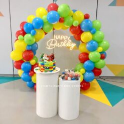 Balloons Ring Decorations For Birthday