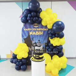 Batman Theme 5th Birthday Decorations In Bangalore