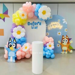 Bluey Theme Birthday Decorations In Bangalore