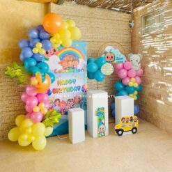 Cocomelon Theme 1st Birthday Decorations