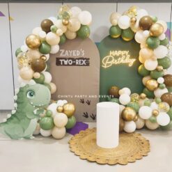 Dinosaur Theme 2nd Birthday Decorations In Bangalore