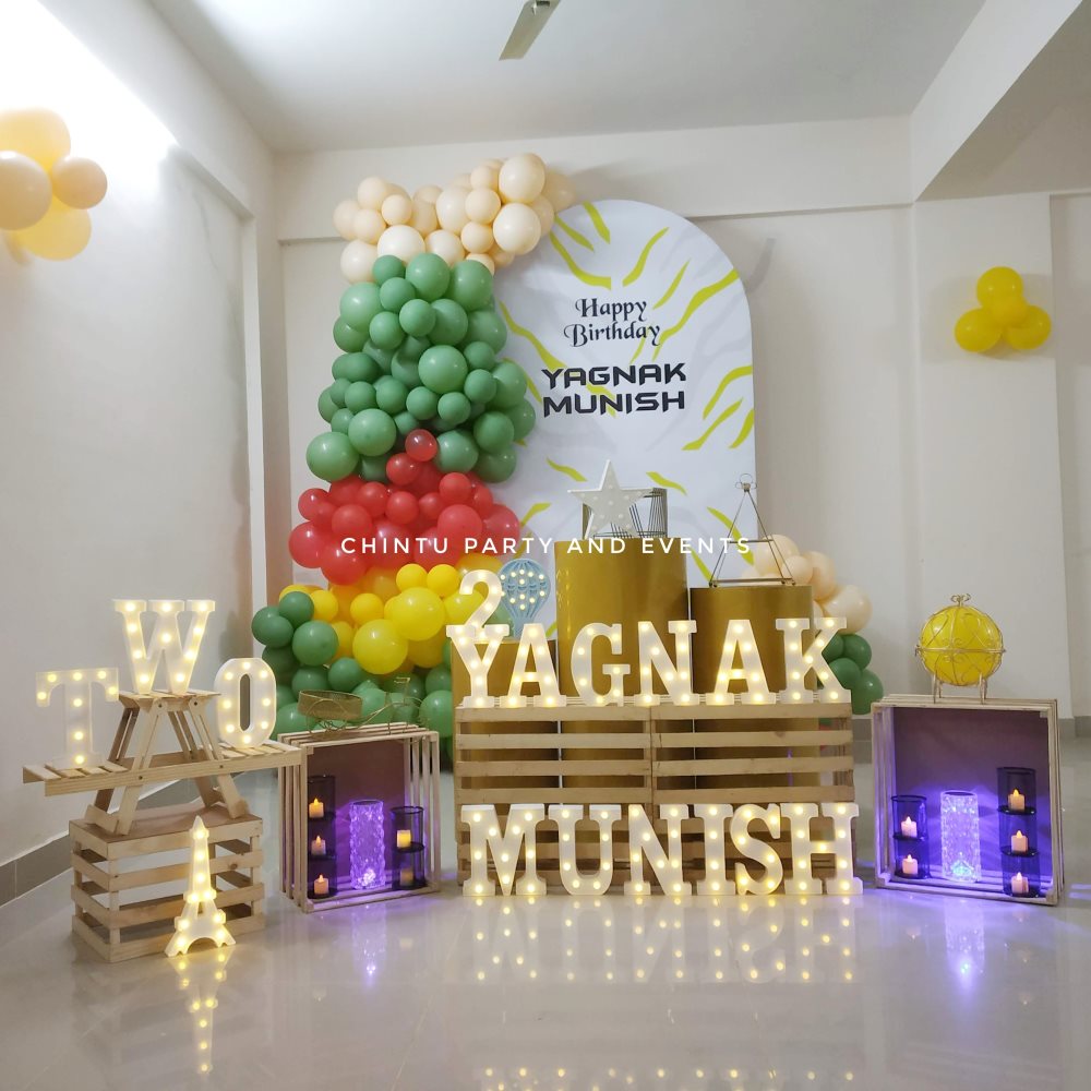 Elegant 2nd Birthday Decorations