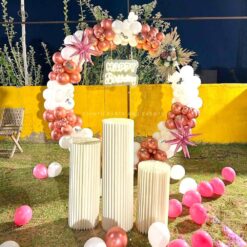 Elegant Balloon Ring Decoration For Birthday