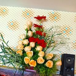 Flower Bouquets For House Warming In Living Room