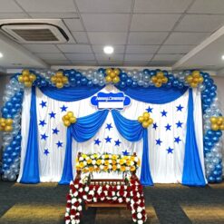 Flowers And Balloon Decorations For Naming Ceremony