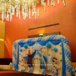 Frozen Themed 1st Birthday Decorations