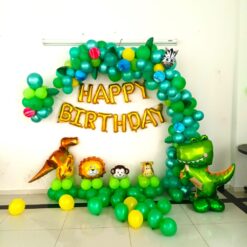 Jungle Theme Simple Balloon Decorations