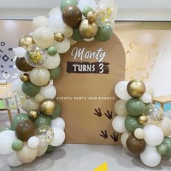 Jurassic Theme Simple Birthday Decorations