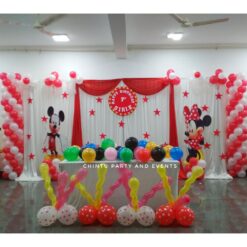 Mickey Mouse Themed Birthday Decorations
