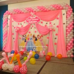 Princess Theme 1st Birthday Decorations